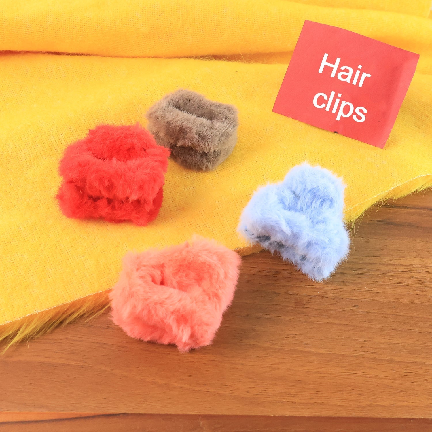 Fluffy Hair Clip Fluffy Hair Clip